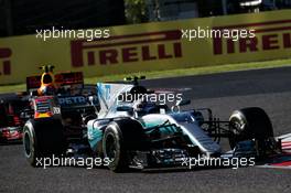 Valtteri Bottas (FIN) Mercedes AMG F1 W08. 08.10.2017. Formula 1 World Championship, Rd 16, Japanese Grand Prix, Suzuka, Japan, Race Day.