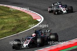 Kevin Magnussen (DEN) Haas VF-17. 08.10.2017. Formula 1 World Championship, Rd 16, Japanese Grand Prix, Suzuka, Japan, Race Day.