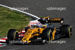 Jolyon Palmer (GBR) Renault Sport F1 Team RS17. 08.10.2017. Formula 1 World Championship, Rd 16, Japanese Grand Prix, Suzuka, Japan, Race Day.