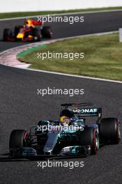 Lewis Hamilton (GBR) Mercedes AMG F1 W08. 08.10.2017. Formula 1 World Championship, Rd 16, Japanese Grand Prix, Suzuka, Japan, Race Day.