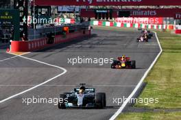 Lewis Hamilton (GBR) Mercedes AMG F1 W08. 08.10.2017. Formula 1 World Championship, Rd 16, Japanese Grand Prix, Suzuka, Japan, Race Day.