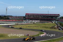 Nico Hulkenberg (GER) Renault Sport F1 Team RS17. 08.10.2017. Formula 1 World Championship, Rd 16, Japanese Grand Prix, Suzuka, Japan, Race Day.