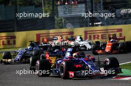 Pierre Gasly (FRA) Scuderia Toro Rosso STR12. 08.10.2017. Formula 1 World Championship, Rd 16, Japanese Grand Prix, Suzuka, Japan, Race Day.