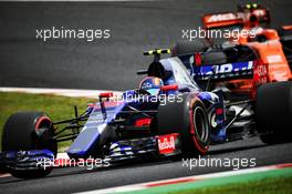 Carlos Sainz Jr (ESP) Scuderia Toro Rosso STR12. 07.10.2017. Formula 1 World Championship, Rd 16, Japanese Grand Prix, Suzuka, Japan, Qualifying Day.