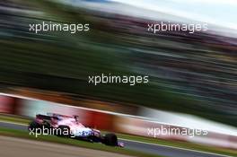 Sergio Perez (MEX) Sahara Force India F1 VJM10. 07.10.2017. Formula 1 World Championship, Rd 16, Japanese Grand Prix, Suzuka, Japan, Qualifying Day.