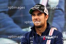 Sergio Perez (MEX) Sahara Force India F1. 07.10.2017. Formula 1 World Championship, Rd 16, Japanese Grand Prix, Suzuka, Japan, Qualifying Day.