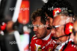 Sebastian Vettel (GER) Ferrari. 07.10.2017. Formula 1 World Championship, Rd 16, Japanese Grand Prix, Suzuka, Japan, Qualifying Day.