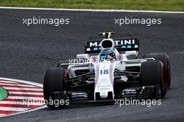 Lance Stroll (CDN) Williams FW40. 07.10.2017. Formula 1 World Championship, Rd 16, Japanese Grand Prix, Suzuka, Japan, Qualifying Day.