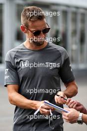 Jenson Button (GBR) McLaren. 07.10.2017. Formula 1 World Championship, Rd 16, Japanese Grand Prix, Suzuka, Japan, Qualifying Day.