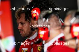 Sebastian Vettel (GER) Ferrari. 07.10.2017. Formula 1 World Championship, Rd 16, Japanese Grand Prix, Suzuka, Japan, Qualifying Day.