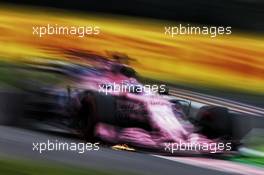 Sergio Perez (MEX) Sahara Force India F1 VJM10. 07.10.2017. Formula 1 World Championship, Rd 16, Japanese Grand Prix, Suzuka, Japan, Qualifying Day.