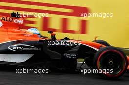 Fernando Alonso (ESP) McLaren MCL32. 07.10.2017. Formula 1 World Championship, Rd 16, Japanese Grand Prix, Suzuka, Japan, Qualifying Day.