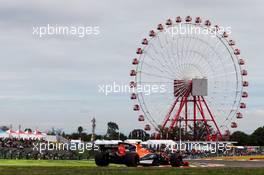Stoffel Vandoorne (BEL) McLaren MCL32. 07.10.2017. Formula 1 World Championship, Rd 16, Japanese Grand Prix, Suzuka, Japan, Qualifying Day.