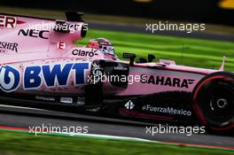 Sergio Perez (MEX) Sahara Force India F1 VJM10. 07.10.2017. Formula 1 World Championship, Rd 16, Japanese Grand Prix, Suzuka, Japan, Qualifying Day.