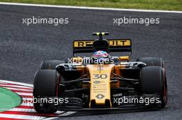 Jolyon Palmer (GBR) Renault Sport F1 Team RS17. 07.10.2017. Formula 1 World Championship, Rd 16, Japanese Grand Prix, Suzuka, Japan, Qualifying Day.