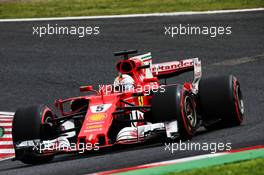 Sebastian Vettel (GER) Ferrari SF70H. 07.10.2017. Formula 1 World Championship, Rd 16, Japanese Grand Prix, Suzuka, Japan, Qualifying Day.