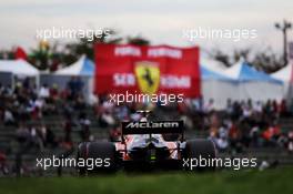 Stoffel Vandoorne (BEL) McLaren MCL32. 07.10.2017. Formula 1 World Championship, Rd 16, Japanese Grand Prix, Suzuka, Japan, Qualifying Day.