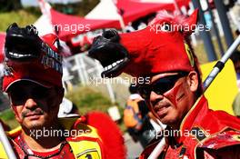 Fans and atmosphere. 08.10.2017. Formula 1 World Championship, Rd 16, Japanese Grand Prix, Suzuka, Japan, Race Day.