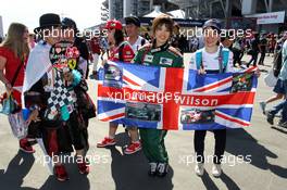 Fans and atmosphere. 08.10.2017. Formula 1 World Championship, Rd 16, Japanese Grand Prix, Suzuka, Japan, Race Day.