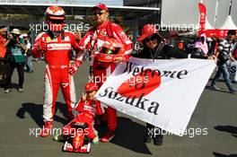 Fans and atmosphere. 08.10.2017. Formula 1 World Championship, Rd 16, Japanese Grand Prix, Suzuka, Japan, Race Day.