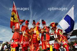 Fans and atmosphere. 08.10.2017. Formula 1 World Championship, Rd 16, Japanese Grand Prix, Suzuka, Japan, Race Day.