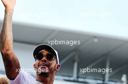 Lewis Hamilton (GBR) Mercedes AMG F1. 05.10.2017. Formula 1 World Championship, Rd 16, Japanese Grand Prix, Suzuka, Japan, Preparation Day.