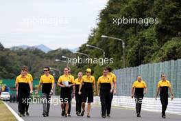 Jolyon Palmer (GBR) Renault Sport F1 Team   05.10.2017. Formula 1 World Championship, Rd 16, Japanese Grand Prix, Suzuka, Japan, Preparation Day.