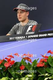 Stoffel Vandoorne (BEL) McLaren F1  05.10.2017. Formula 1 World Championship, Rd 16, Japanese Grand Prix, Suzuka, Japan, Preparation Day.