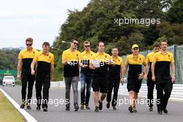 Jolyon Palmer (GBR) Renault Sport F1 Team   05.10.2017. Formula 1 World Championship, Rd 16, Japanese Grand Prix, Suzuka, Japan, Preparation Day.