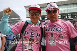 Force India F1 fans 05.10.2017. Formula 1 World Championship, Rd 16, Japanese Grand Prix, Suzuka, Japan, Preparation Day.