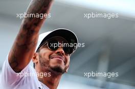 Lewis Hamilton (GBR) Mercedes AMG F1. 05.10.2017. Formula 1 World Championship, Rd 16, Japanese Grand Prix, Suzuka, Japan, Preparation Day.