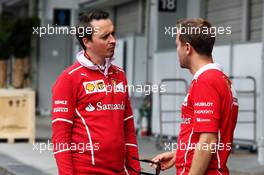 Sebastian Vettel (GER) Ferrari. 05.10.2017. Formula 1 World Championship, Rd 16, Japanese Grand Prix, Suzuka, Japan, Preparation Day.