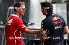 Sebastian Vettel (GER) Ferrari. 05.10.2017. Formula 1 World Championship, Rd 16, Japanese Grand Prix, Suzuka, Japan, Preparation Day.