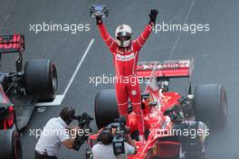 Sebastian Vettel (GER) Ferrari SF70H. 28.05.2017. Formula 1 World Championship, Rd 6, Monaco Grand Prix, Monte Carlo, Monaco, Race Day.