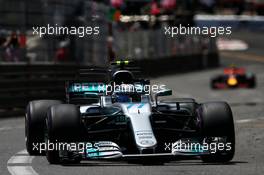 Valtteri Bottas (FIN) Mercedes AMG F1 W08. 28.05.2017. Formula 1 World Championship, Rd 6, Monaco Grand Prix, Monte Carlo, Monaco, Race Day.