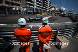 Lewis Hamilton (GBR) Mercedes AMG F1 W08. 28.05.2017. Formula 1 World Championship, Rd 6, Monaco Grand Prix, Monte Carlo, Monaco, Race Day.