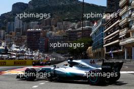 Lewis Hamilton (GBR) Mercedes AMG F1 W08. 28.05.2017. Formula 1 World Championship, Rd 6, Monaco Grand Prix, Monte Carlo, Monaco, Race Day.