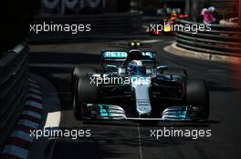 Valtteri Bottas (FIN) Mercedes AMG F1 W08. 28.05.2017. Formula 1 World Championship, Rd 6, Monaco Grand Prix, Monte Carlo, Monaco, Race Day.