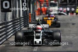 Kevin Magnussen (DEN) Haas VF-17. 28.05.2017. Formula 1 World Championship, Rd 6, Monaco Grand Prix, Monte Carlo, Monaco, Race Day.