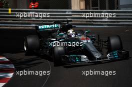 Lewis Hamilton (GBR) Mercedes AMG F1 W08. 27.05.2017. Formula 1 World Championship, Rd 6, Monaco Grand Prix, Monte Carlo, Monaco, Qualifying Day.