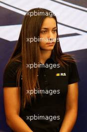 Marta Garcia (ESP) Renault Sport Academy Driver. 27.05.2017. Formula 1 World Championship, Rd 6, Monaco Grand Prix, Monte Carlo, Monaco, Qualifying Day.