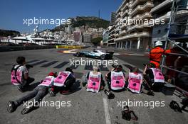 Valtteri Bottas (FIN) Mercedes AMG F1 W08. 27.05.2017. Formula 1 World Championship, Rd 6, Monaco Grand Prix, Monte Carlo, Monaco, Qualifying Day.