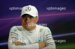 Valtteri Bottas (FIN) Mercedes AMG F1 in the FIA Press Conference. 27.05.2017. Formula 1 World Championship, Rd 6, Monaco Grand Prix, Monte Carlo, Monaco, Qualifying Day.