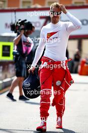 Sebastian Vettel (GER) Ferrari. 27.05.2017. Formula 1 World Championship, Rd 6, Monaco Grand Prix, Monte Carlo, Monaco, Qualifying Day.