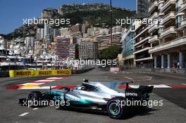 Valtteri Bottas (FIN) Mercedes AMG F1 W08. 27.05.2017. Formula 1 World Championship, Rd 6, Monaco Grand Prix, Monte Carlo, Monaco, Qualifying Day.