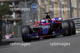 Daniil Kvyat (RUS) Scuderia Toro Rosso  27.05.2017. Formula 1 World Championship, Rd 6, Monaco Grand Prix, Monte Carlo, Monaco, Qualifying Day.