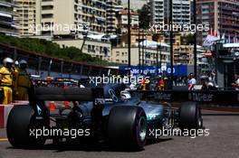 Valtteri Bottas (FIN) Mercedes AMG F1 W08. 27.05.2017. Formula 1 World Championship, Rd 6, Monaco Grand Prix, Monte Carlo, Monaco, Qualifying Day.