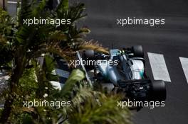 Valtteri Bottas (FIN) Mercedes AMG F1 W08. 27.05.2017. Formula 1 World Championship, Rd 6, Monaco Grand Prix, Monte Carlo, Monaco, Qualifying Day.