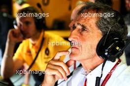 Alain Prost (FRA) Renault Sport F1 Team Special Advisor. 27.05.2017. Formula 1 World Championship, Rd 6, Monaco Grand Prix, Monte Carlo, Monaco, Qualifying Day.