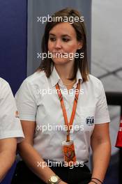 Silvia Bellot, FIA Steward. 27.05.2017. Formula 1 World Championship, Rd 6, Monaco Grand Prix, Monte Carlo, Monaco, Qualifying Day.